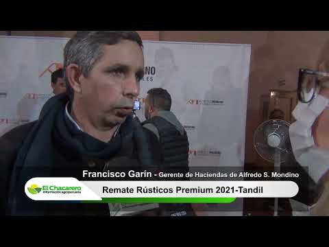 Francisco Garín - Gerente de Haciendas de Alfredo S. Mondino -  Remate Rústicos Premium 2021