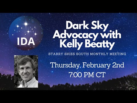Starry Skies South presents "Darkness in Distress: Harmful Effects of Light Pollution"