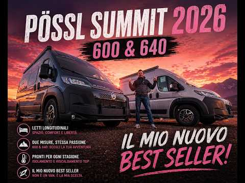 POSSL Summit 600 e 640 2026, mega presentazione