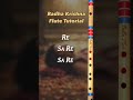 Radha Krishna Flute Tutorial Song Flute Tutorial Songs Tending Nature Music Tutorialsong Om