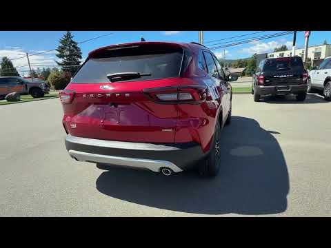 2025 Ford Escape PHEV FWD in Red for sale at Van Isle Ford Sales Ltd. in Port Alberni, BC