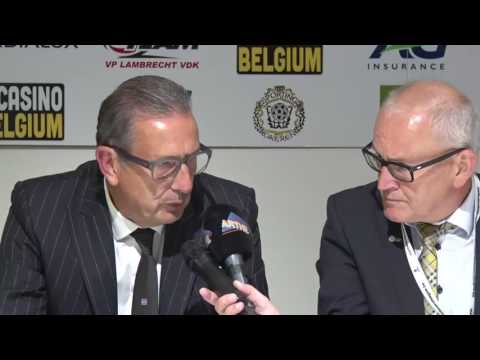 Persbabbel met Georges Leekens na KSC Lokeren - Standard 0  - 1