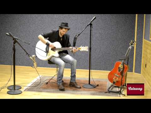 Пример звучания электроакустической гитары Gretsch G5022CWFE Rancher Falcon White