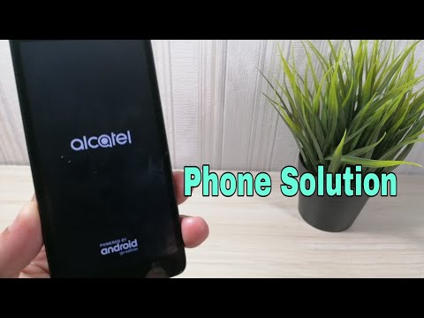 Hard reset Alcatel 1c (2019), 5003D, 5003G, 5009A, 5009D. Remove pin, pattern, password lock.