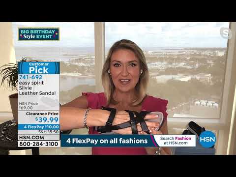 easy spirit Silvie Leather Sandal