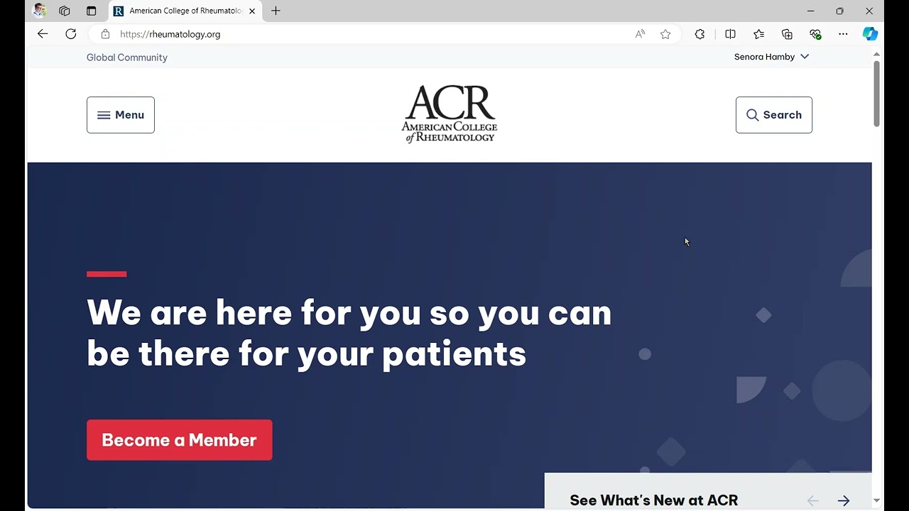 Logging in to Your ACR/ARP Account from a Computer