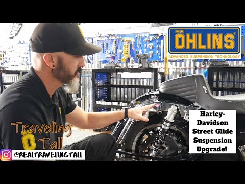Öhlins USA visit. Ohlins suspension upgrade on my 124 ci Harley-Davidson Street Glide Sleeper.