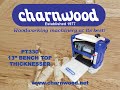 Charnwood Machinery's PT330 Bench Top 13″ Thicknesser, 1800w Motor