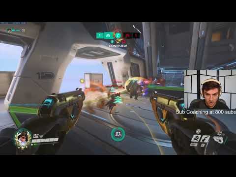 JAKE TRACER AND REAPER VS EMONGG! [ OVERWATCH SEASON 24 TOP 500 ]