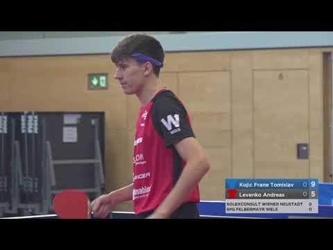 Tischtennis Halbfinale - TTC Wiener Neustadt vs. SPG Wels - Bundesliga Opening 2021