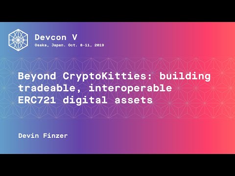 Beyond CryptoKitties: building tradeable, interoperable ERC721 digital assets preview