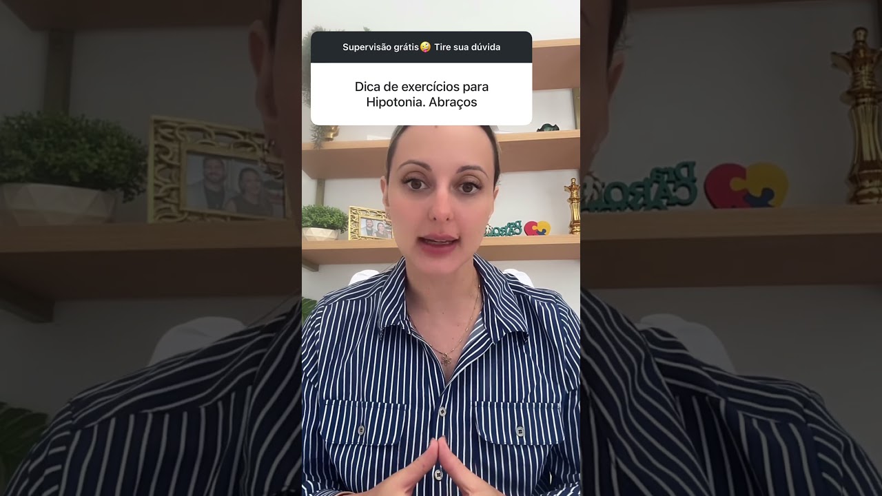 Dica de exercício para o TRATAMENTO da HIPOTONIA muscular