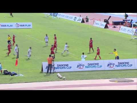 Belgium vs Tunisia - Ranking Match 17/18 - Hightlights - Danone Nations Cup 2015   FULLMATCH