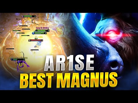 Best Magnus in Dota 2 - 11 minutes of Ar1Se  Magnus outplaying his enemies