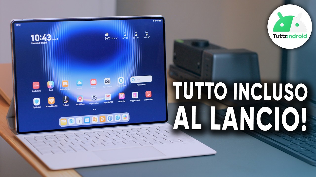 Il TABLET SUPREMO e PROIBITIVO: display OLED e solo 4,7mm di produttività