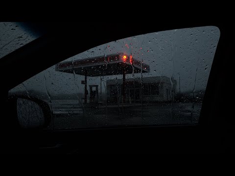 Rainy Drive Relaxation and Gentle Rainy Night