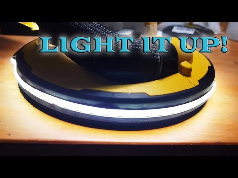 Budget Brilliance: Dewalt Drywall Sander Light Mod