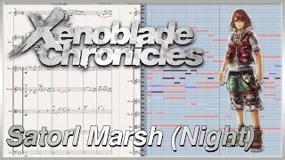 New Transcription: "Satorl Marsh (Night)" from Xenoblade Chronicles (2010)