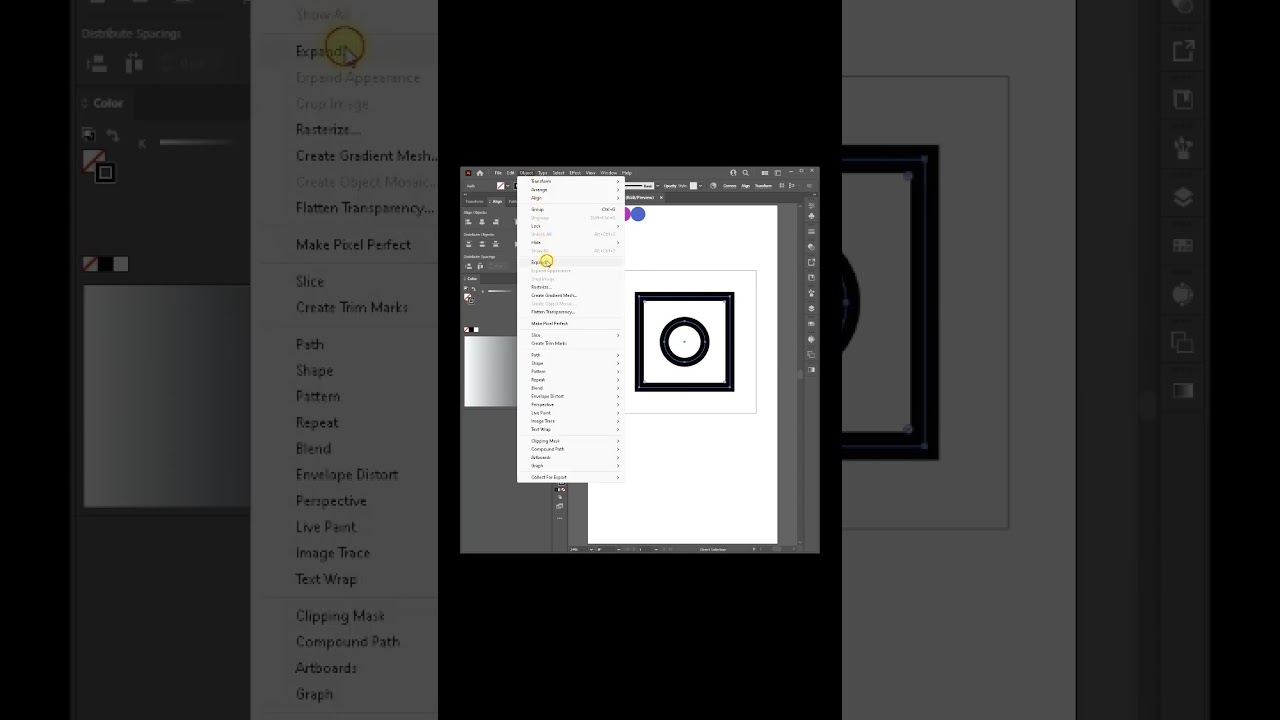 Instagram Logo Process #logo #instagram #shorts #vector #tutorial