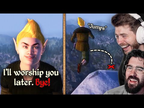 The Funniest Oblivion & Skyrim NPC Moments!