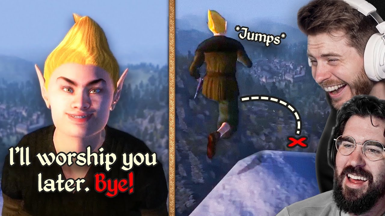 The Funniest Oblivion & Skyrim NPC Moments!