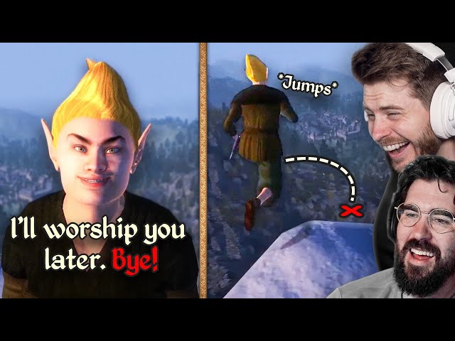 The Funniest Oblivion & Skyrim NPC Moments! SDDEFAULT Thumbnail
