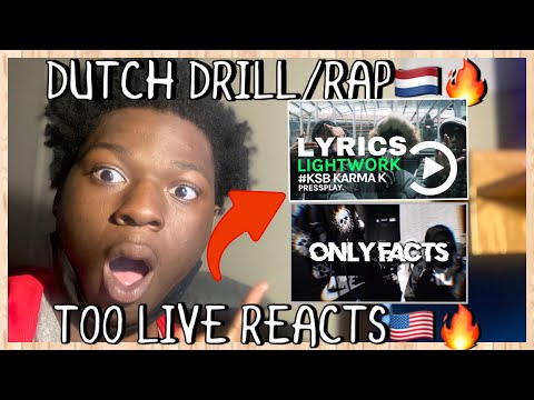 AMERICAN REACTS to DUTCH DRILL!🇳🇱🔥#FOG LOWKEY - ONLY FACTS | #KSB Karma K - Lightwork Freestyle 🇳🇱