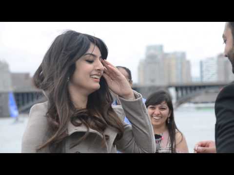 Bollywood Flash Mob Proposal - Boston 2017 (Alysha & Rahim)