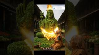 alakh🧘‍♀️ Niranjan bhajan. Divine Blessing: Rain of Gold in the Market!#spritualvibes 🔱