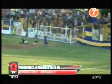 Huracán (San Rafael) 0 - Gimnasia y Esgrima (Mza) 2 - Argentino B 2012 - Fecha 7