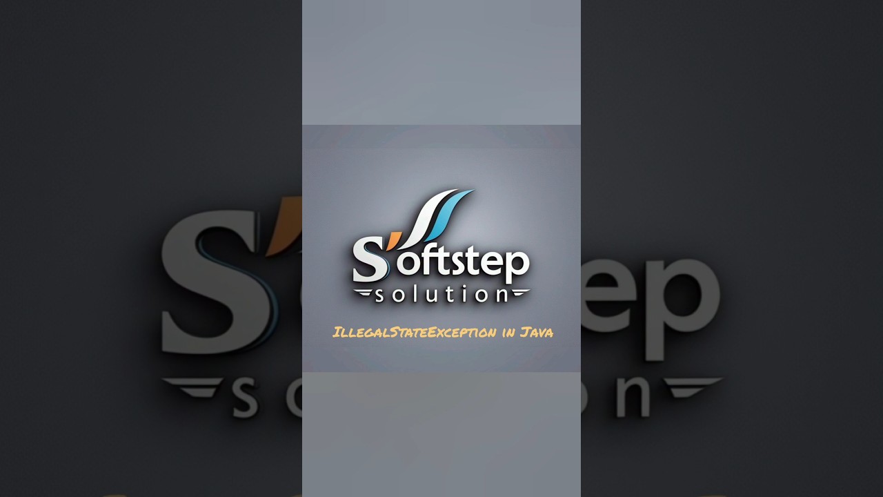 IllegalStateException in Java #Java #Exception #LearnJava #Shorts #2025 #Softstep #SoftstepSolution