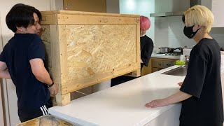 600万はヒカルチャンネルでも高く感じる笑 - 【お値段600万円】ルイヴィトンのハンモックが木箱に入って家に届いたww