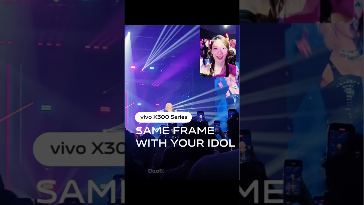 vivo X300 Series | SAME FRAME WITH YOUR IDOL!