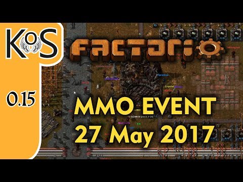 Factorio MMO Speed / No Spoon Run - 27 May 2017 - Achievements - Co-op Multiplayer (v 0.15)