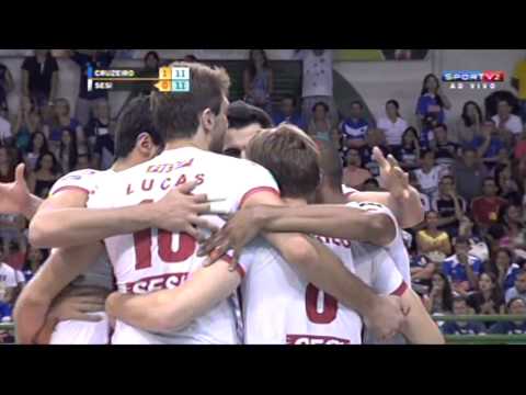 Superliga Masculina 2013/14 - Sada Cruzeiro X Sesi/SP