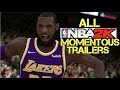 ALL NEXT GEN NBA 2K Momentous Trailer (2K14-2K19)