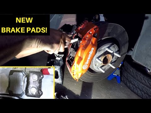 Changing Brembo Brake Pads on Camaro SS!