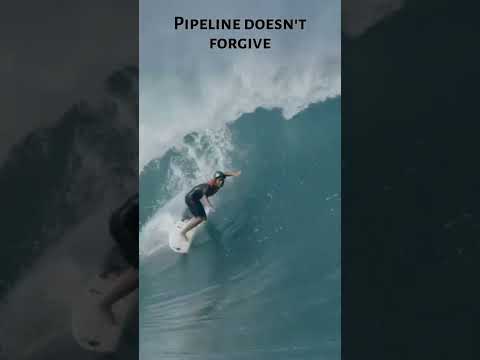 The best Spot is also the Most Dangerous  #surfing #pipeline