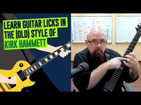 Guitar Licks In The Style Of Kirk Hammett