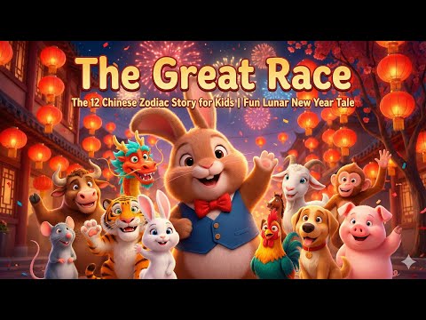 La Grande Course | L'histoire des 12 signes du zodiaque chinois pour les enfants | Un conte amusa...
