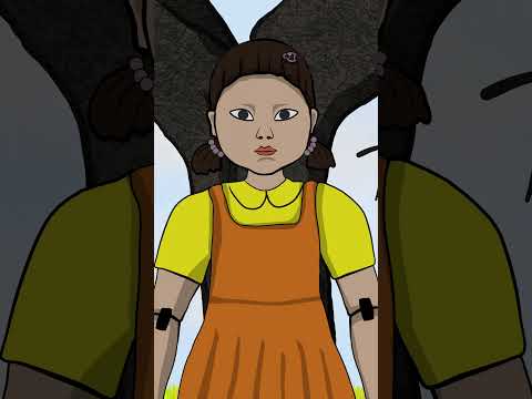 MEGAN 2 in Squid Game | Baby Doll Kills | Bella Poarch Dolls | Cartoon Killer Dance | #m3gan #megan