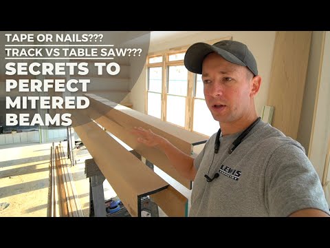 Mitered Beam Perfection | What is the best approach???