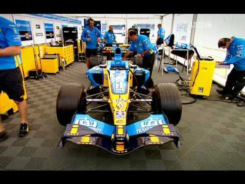 Playing music with the F1 car engine-Top Gear - BBC