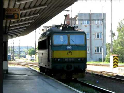 ZSSK 163 110 0 shunting to depot in Košice