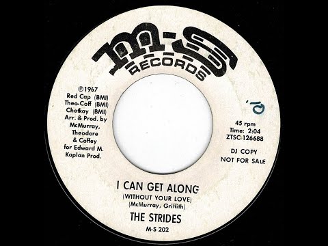 The Strides - I Can't Get Along - (M S Records)
