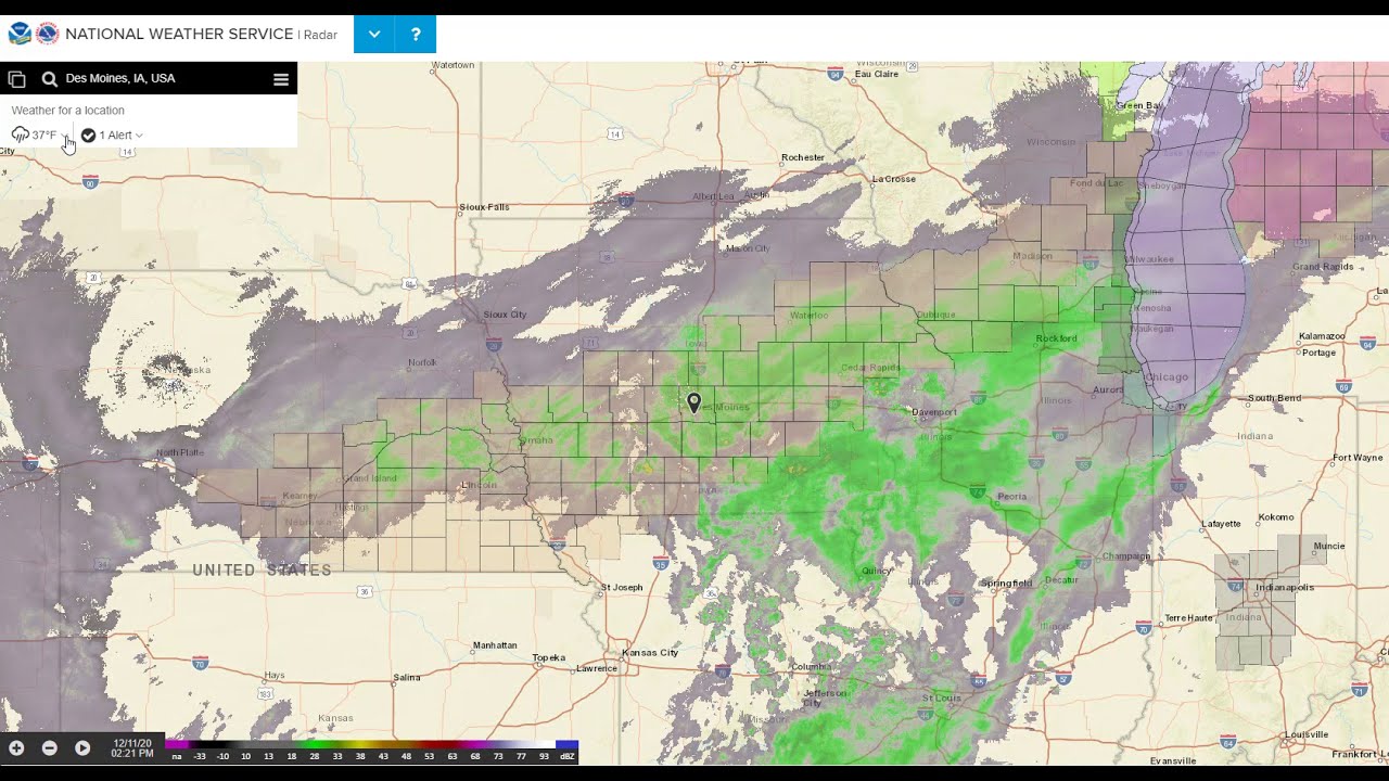 NEW NWS Interactive Radar Display Tutorial