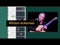 Guitar TAB (William Ackerman) Climbing In Geometry | Tutorial / Sheet / Lesson #iMn