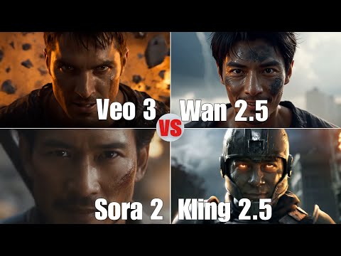 Sora 2 vs Veo 3 vs Kling 2.5 vs Wan 2.5: The ULTIMATE AI Video Generator Comparison