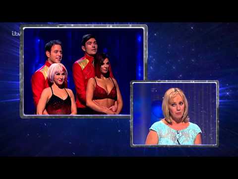Ashley And Karen Cast Their Votes For Sam And Kyran - Dancing On Ice