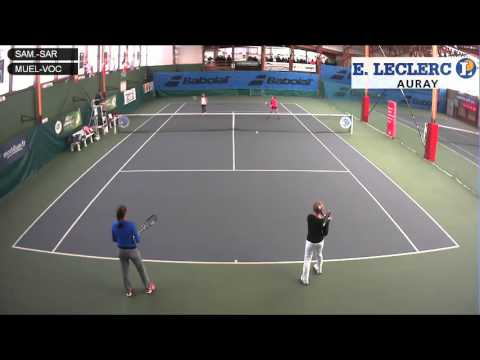 SAMMARI (TUN) / SARFATI (FRA) vs MUELLER/VOCKE (GER)- Open Super 12 Auray Tennis